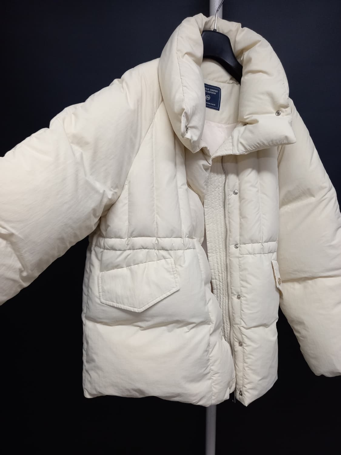 드파운드 버터색 덕 다운패딩 F 33-77 상품이미지7