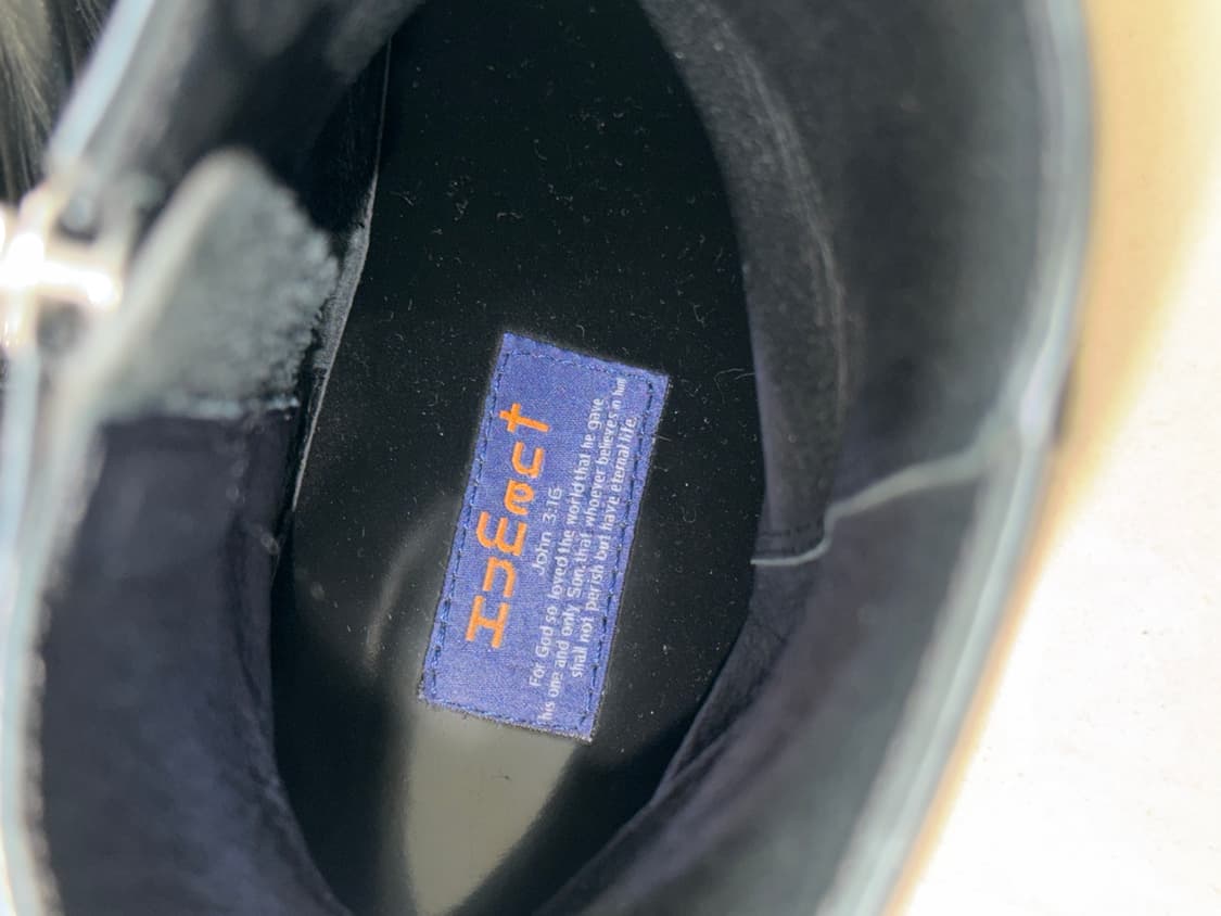 (240) HUMANT 후망 야베스 / 블랙 레더 앵클 부츠 스퀘어토 상품이미지7