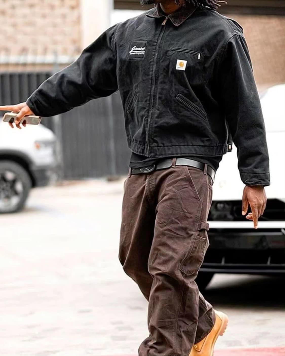 빈티지 칼하트 싱글니 카펜터 팬츠 B11CHT 상품이미지1