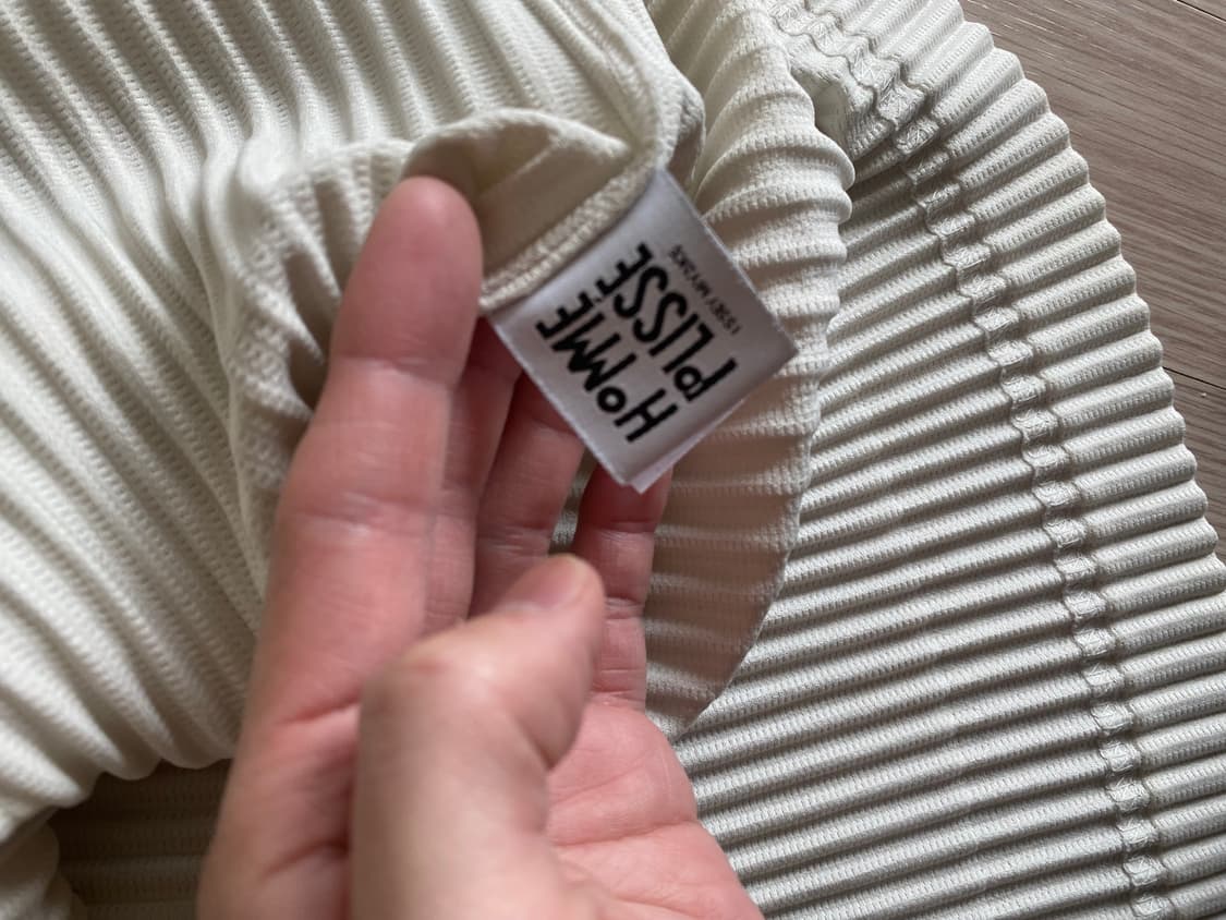 옴므플리세 아이보리 셋업 애 상품이미지3