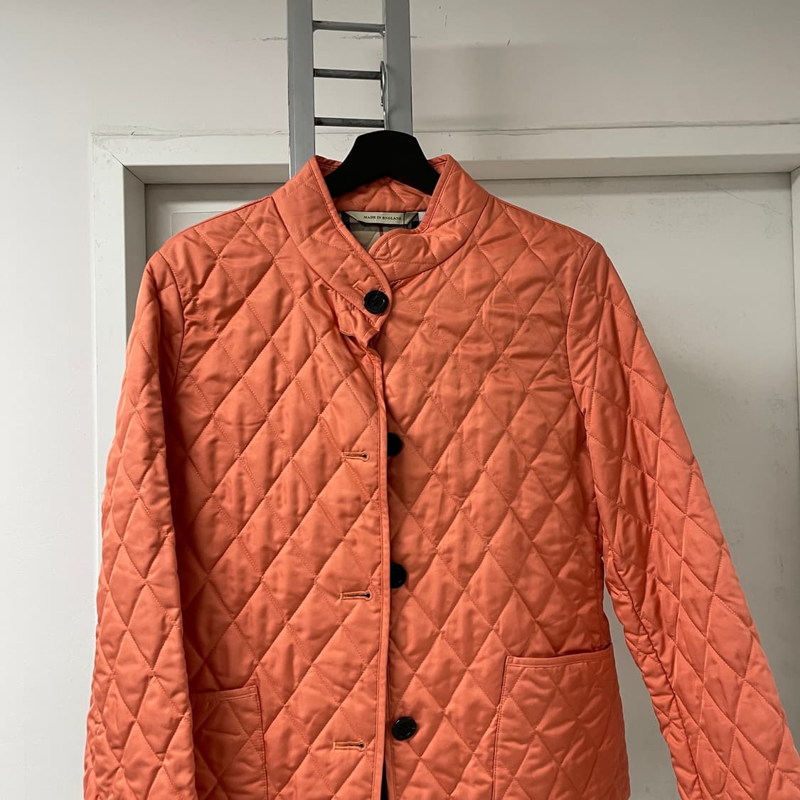 버버리 퀄팅 자켓 오렌지 M(W) 상품이미지2
