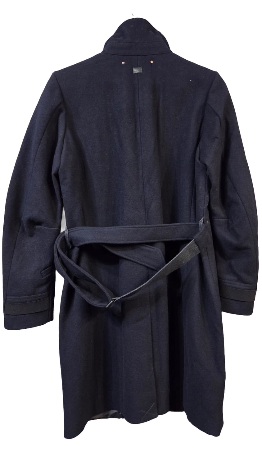 G-STAR 네이비 하이넥 모직 코트(S)디피용 상품이미지2