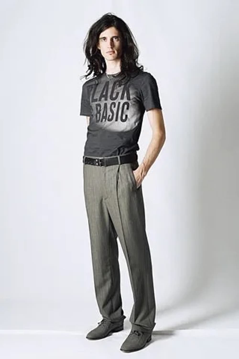 SS08 martin margiela black is basic tee 상품이미지2
