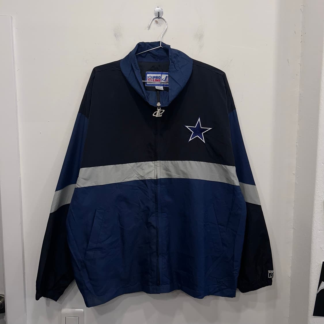 NFL 올드스쿨 달라스 카우보이즈 오버핏 바람막이 상품이미지2