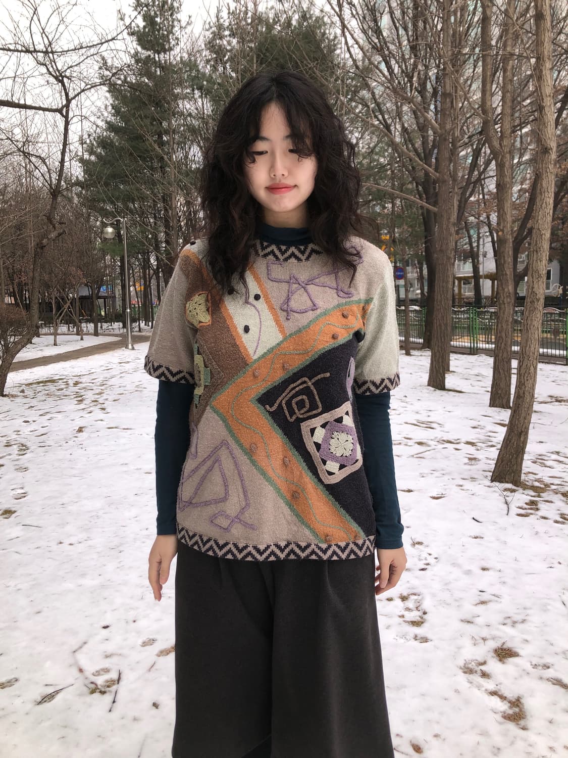 scribble knit 상품이미지2