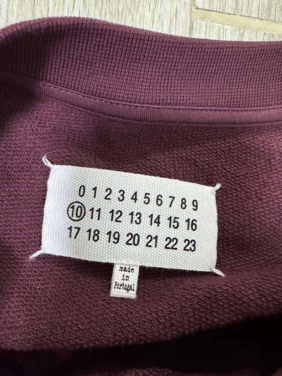 마르지엘라 맨투맨 상품이미지6