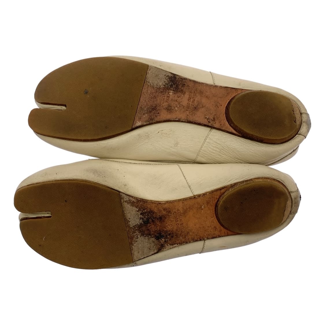 마르지엘라 타비 플랫 화이트 상품이미지2