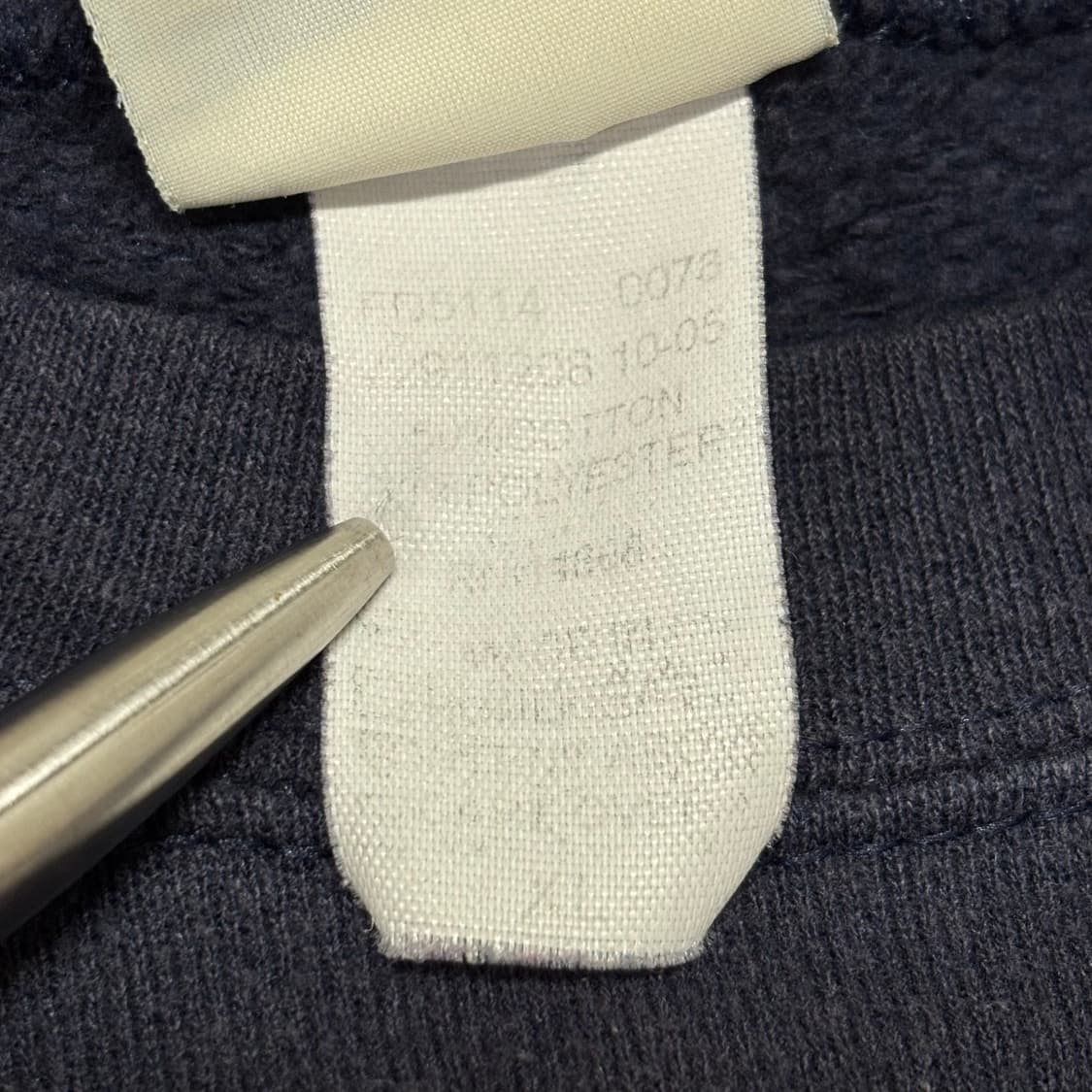 90s 빈티지 FedEx 페덱스 네이비 리 lee 스웻셔츠 맨투맨 xl 상품이미지4