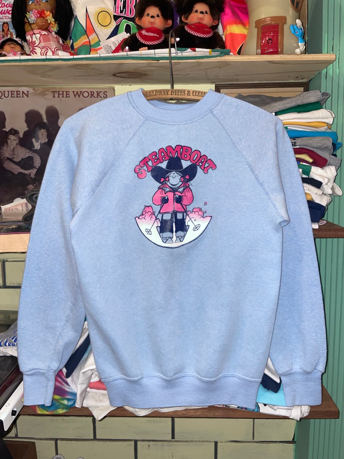 1980's Vintage Graphic Raglan Sweatshirt 상품이미지1