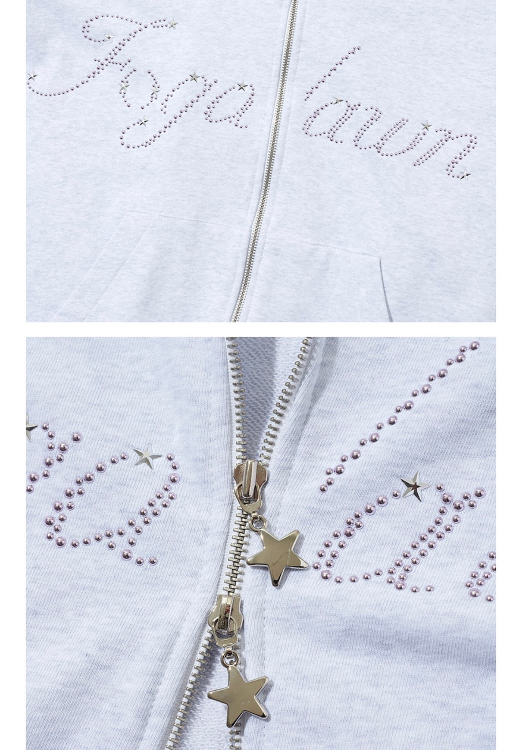 포그던 Hotfix Star 후드집업 상품이미지2