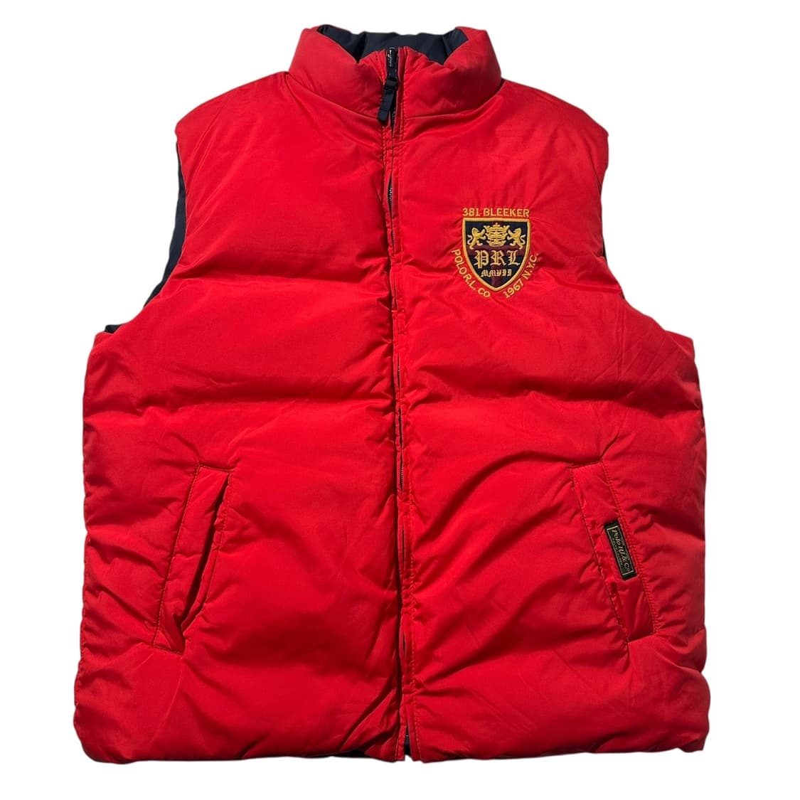 폴로 랄프로렌 리버시블 크레스트 와펜 다운 패딩 베스트 상품이미지4