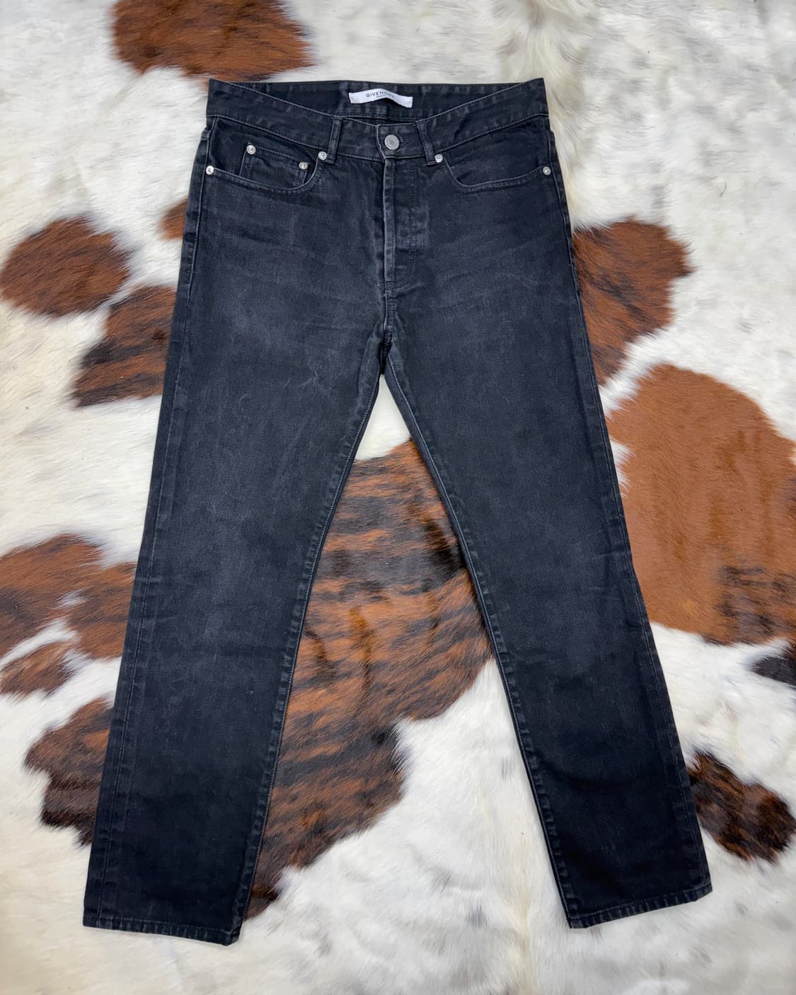 지방시 16ss 백포켓 스터드 슬림 데님 진 상품이미지3