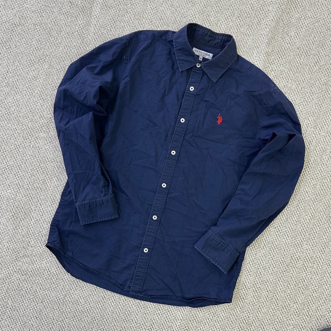 L US폴로에센 남성용 코튼 셔츠 0326D 상품이미지1