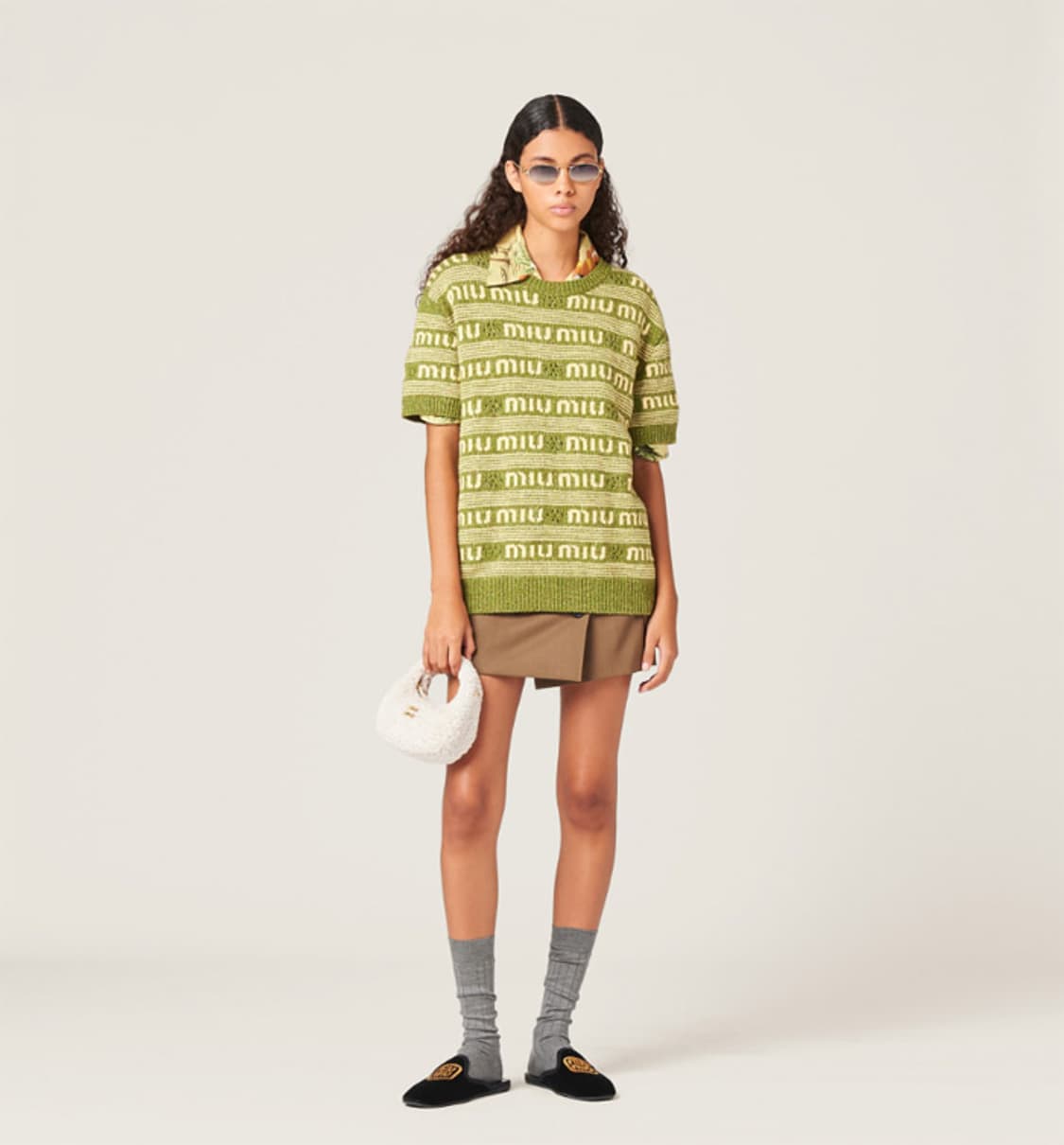 미우미우 24SS 캐시미어 울 스웨터 상품이미지2