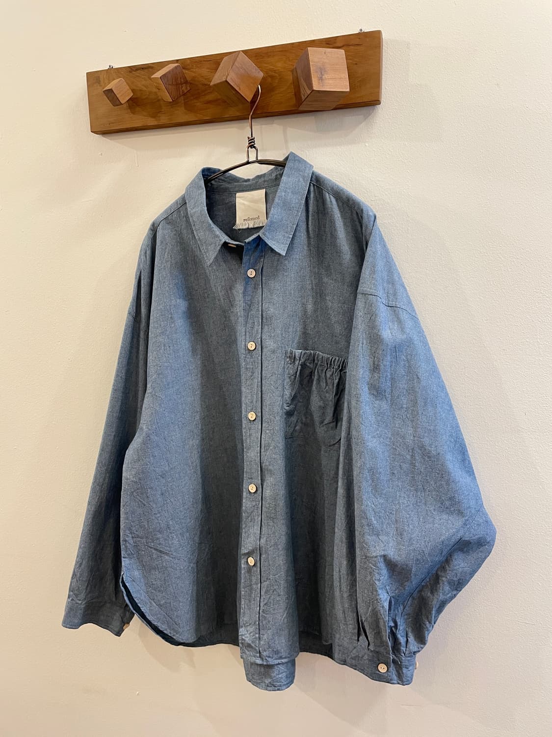 “refomed” oversized shirt 상품이미지1