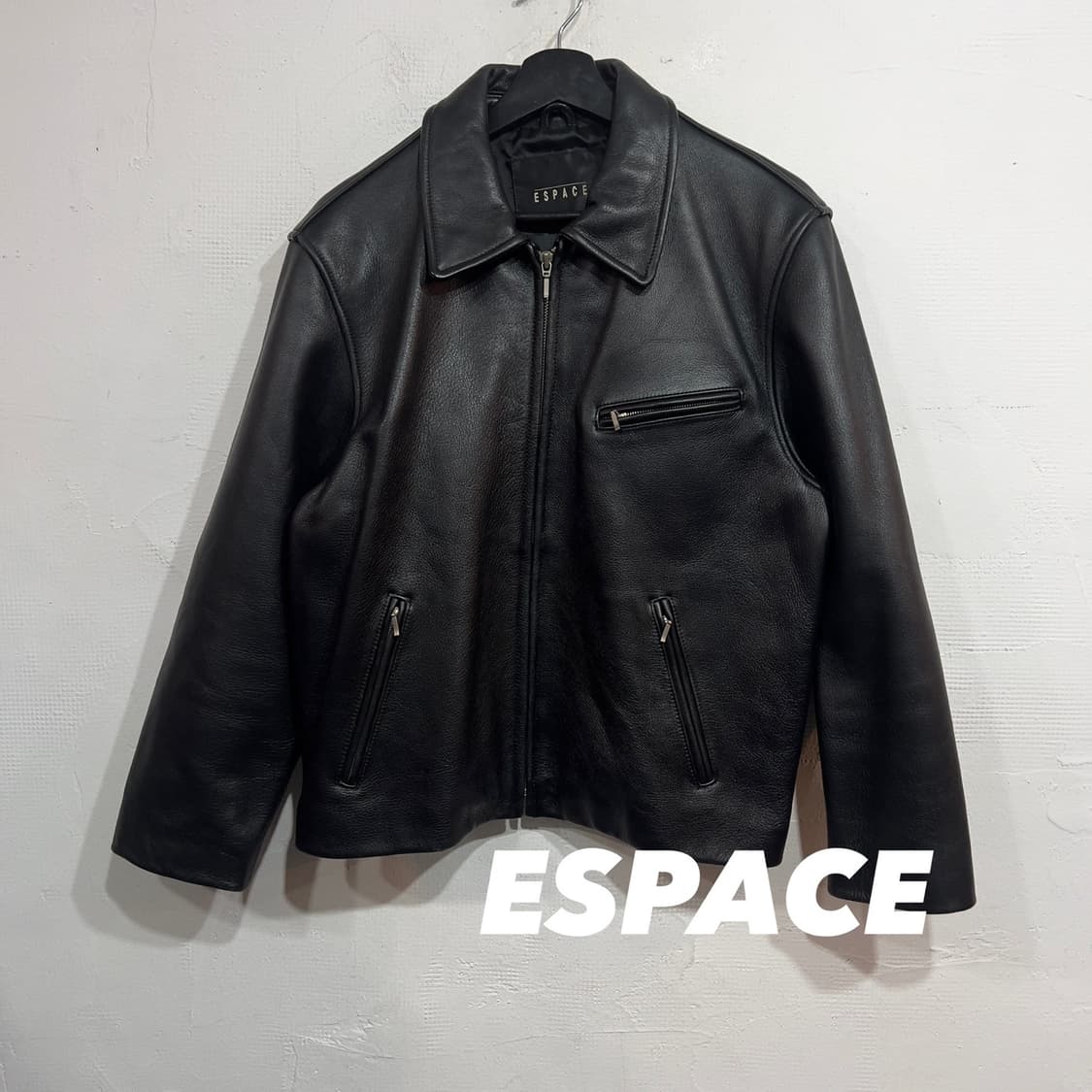 이스페이스 리얼레더 가죽자켓 상품이미지1