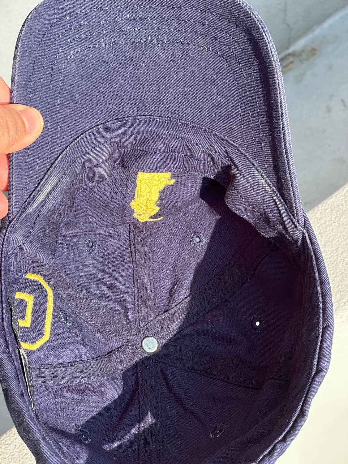 [S-M] 폴로 랄프로렌 빅포니 네이비 볼캡 모자 상품이미지5