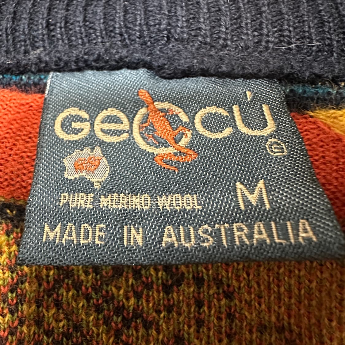 GECCU australia made cable cardigan 상품이미지3