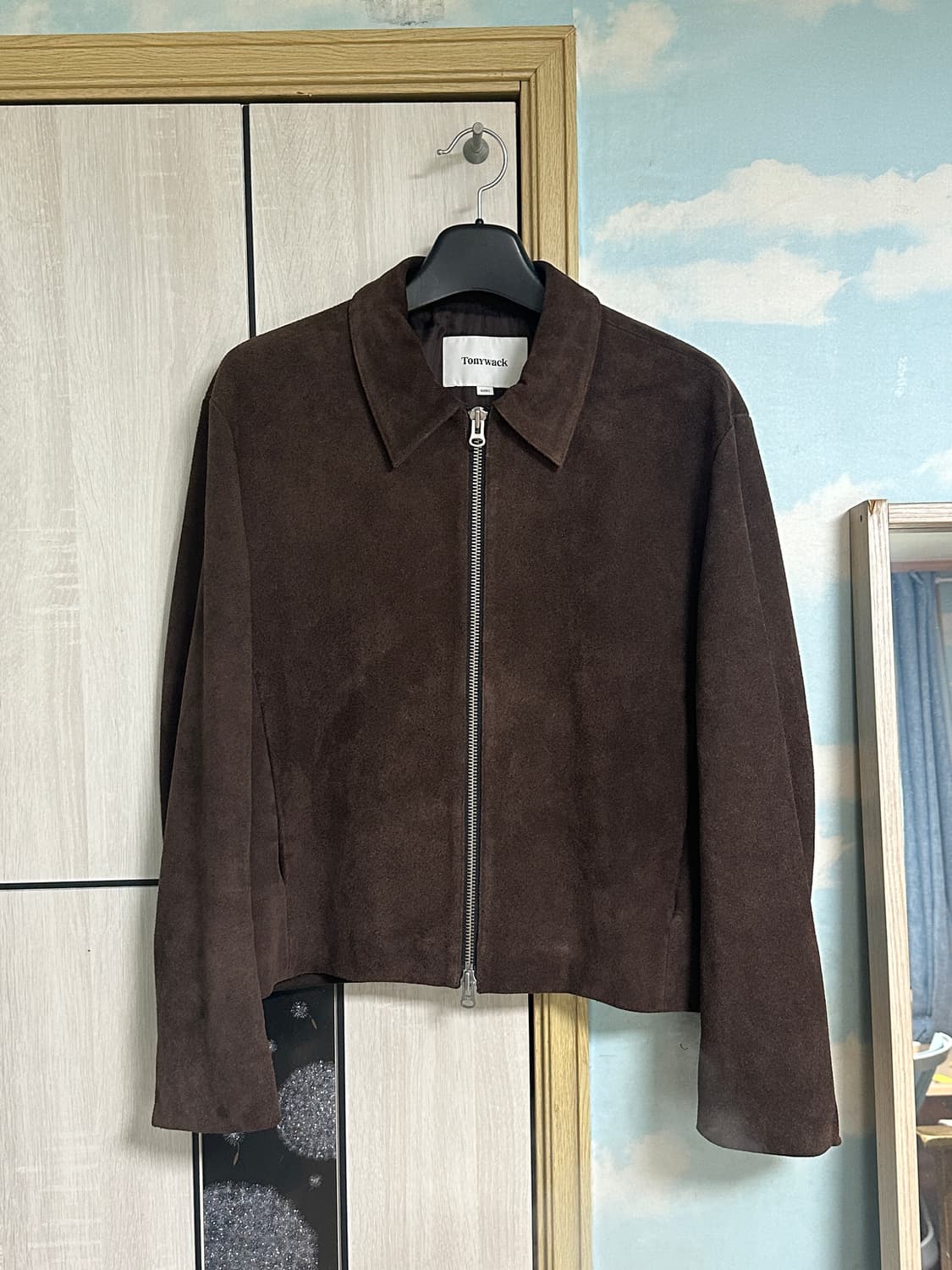 (XL) 토니웩 스웨이드 자켓 딥브라운 상품이미지2