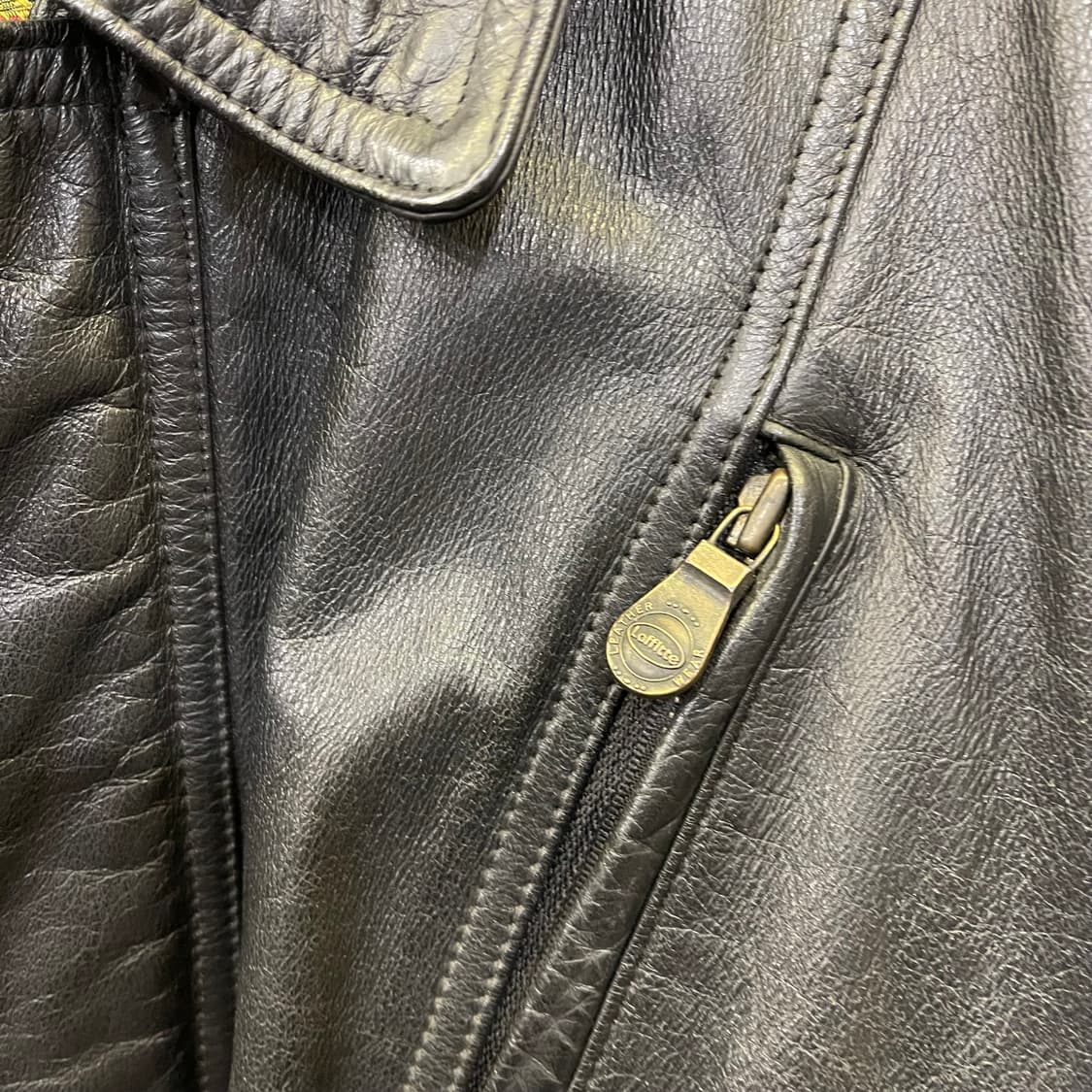 90's 빈티지 레더자켓 상품이미지3