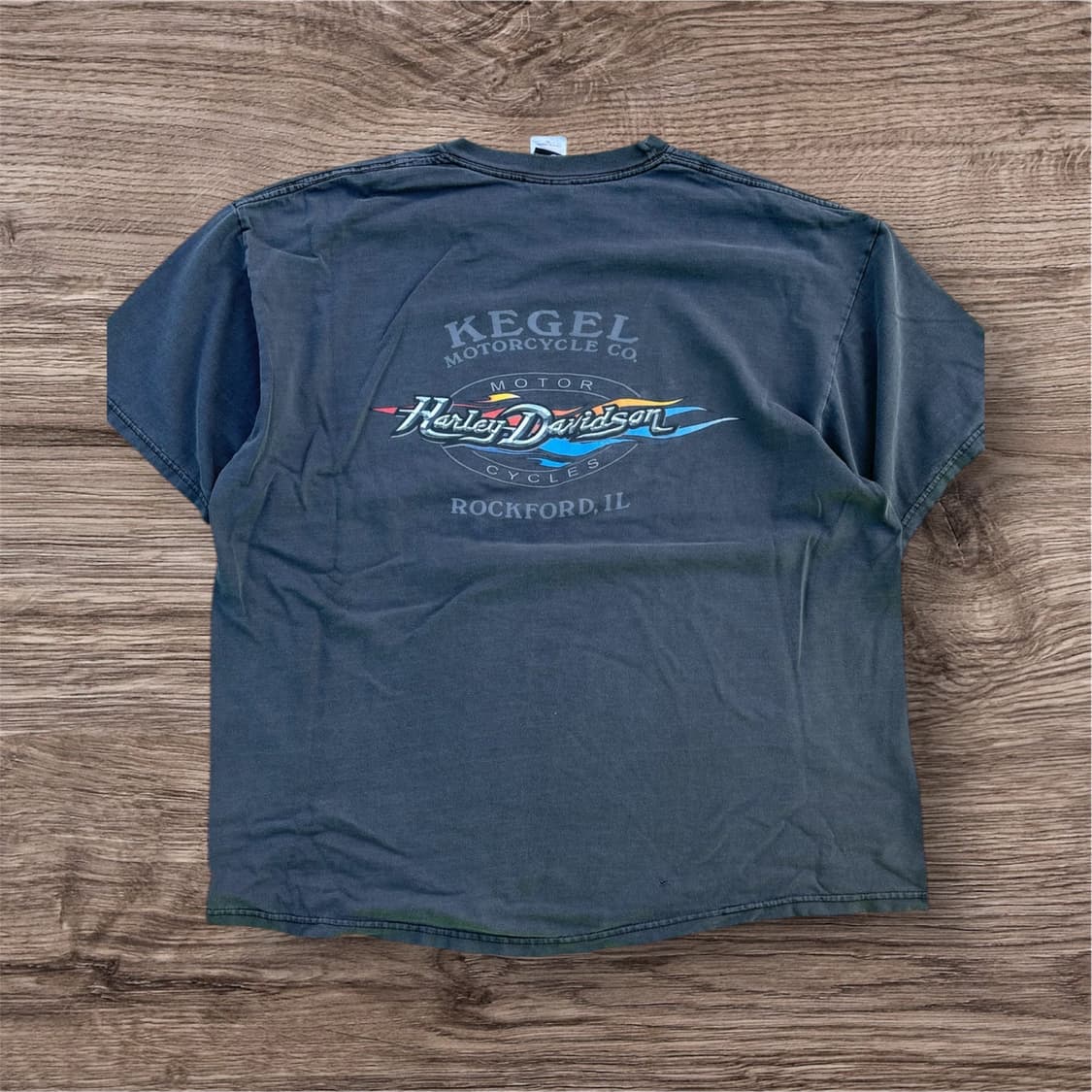 00's Harley Davidson Faded Print T-shirt 상품이미지3