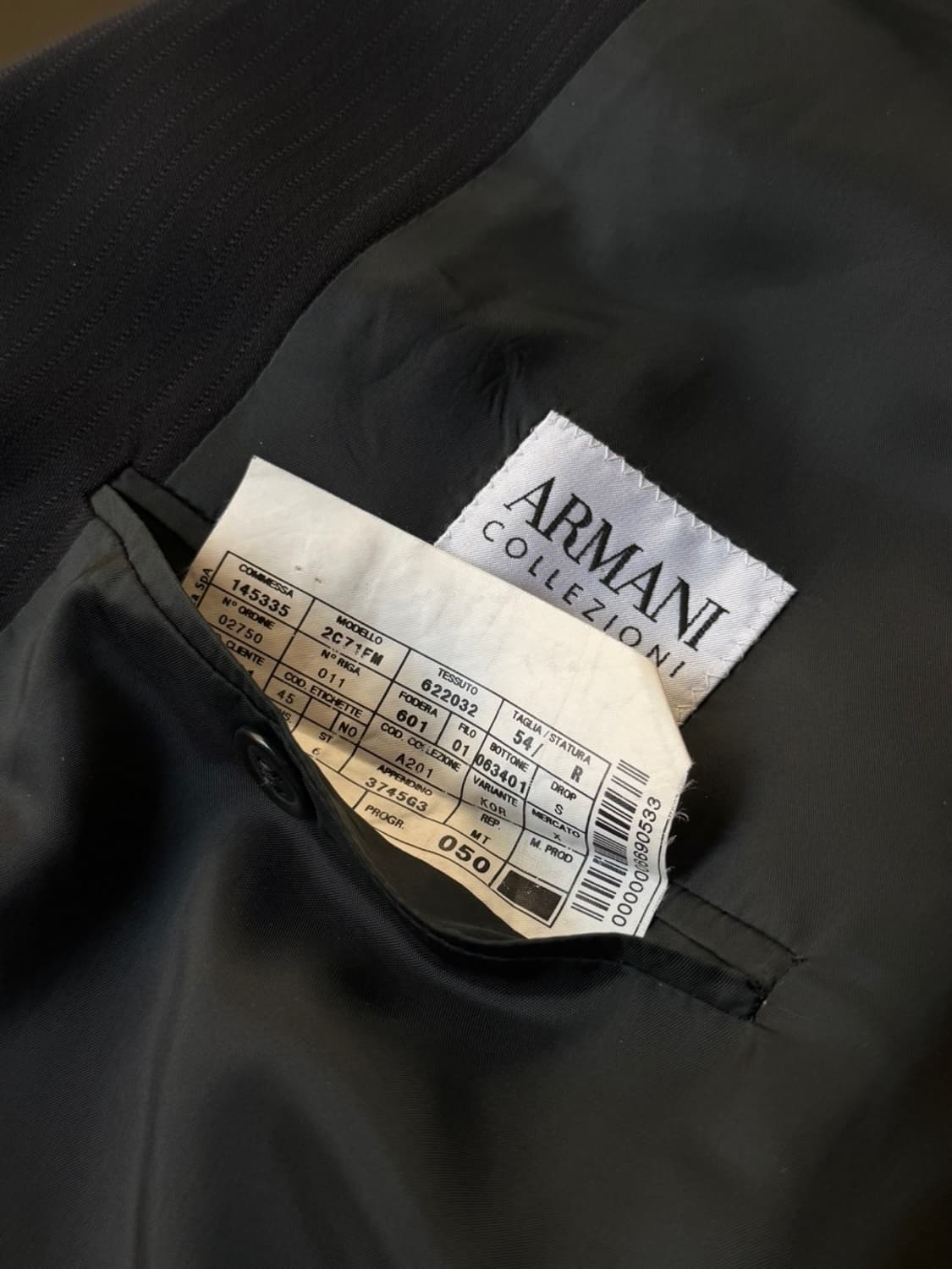 아르마니 꼴레지오니 자켓 상품이미지9
