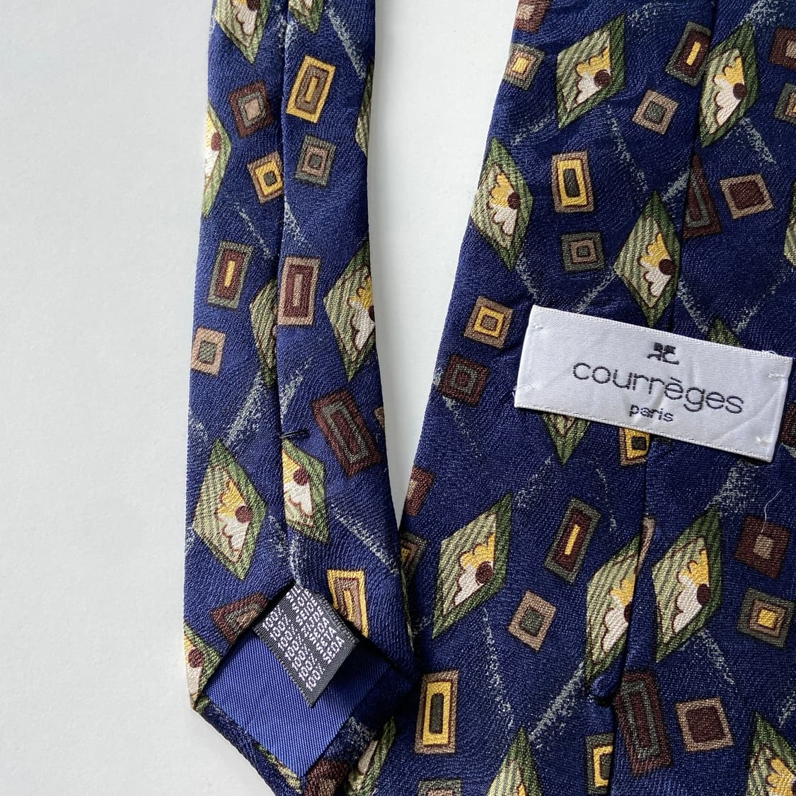 꾸레쥬 정품 명품 넥타이 (COURREGES) 상품이미지5