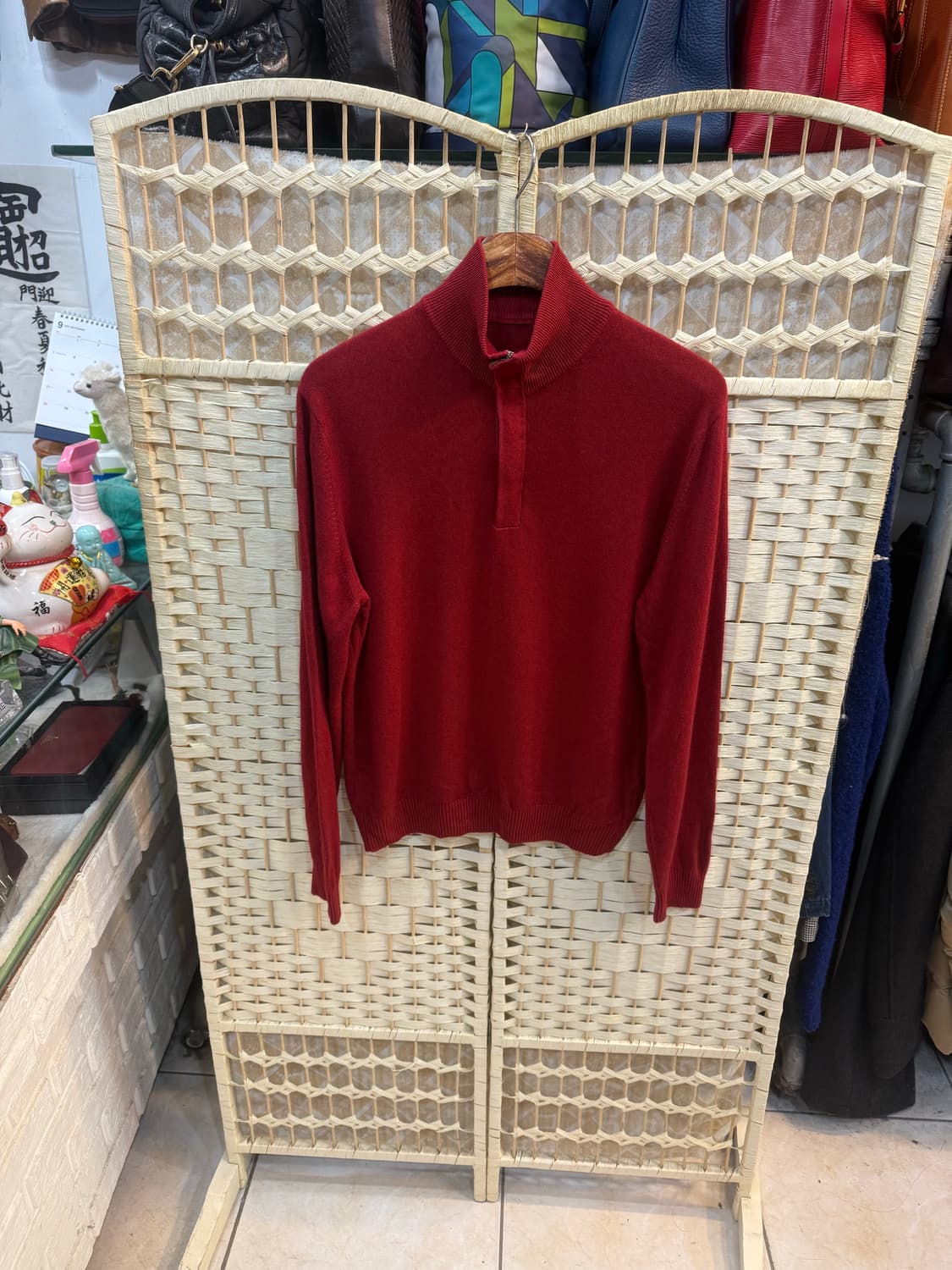 48/95 정품 에네메르질도제냐 캐시+실크혼방 니트 팝니다 상품이미지1