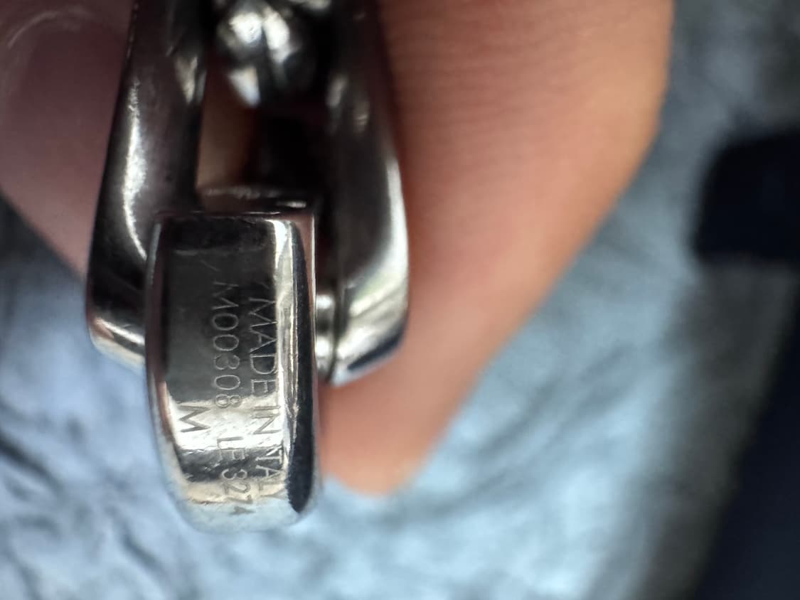 루이비통 버질아블로 체인 팔찌 M사이즈 상품이미지4