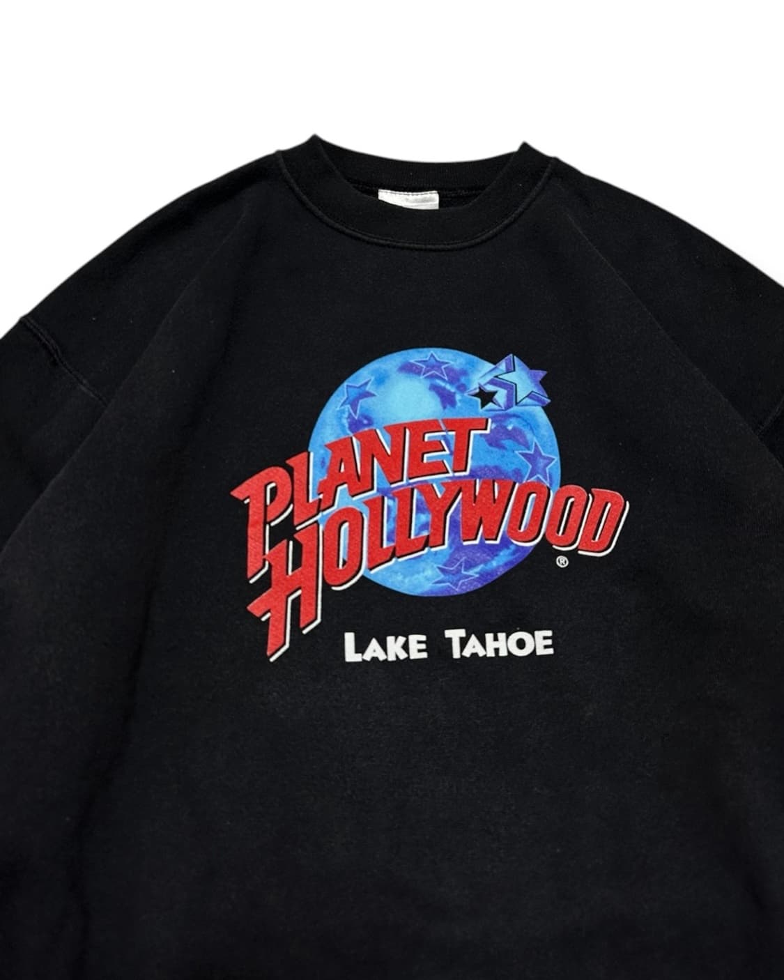 90’s 플래닛 할리우드 블랙 스웻셔츠 상품이미지3