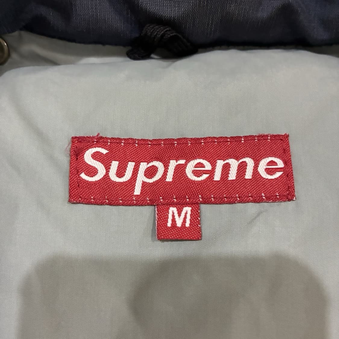 90s 슈프림 다운 파카 다크 네이비 상품이미지3