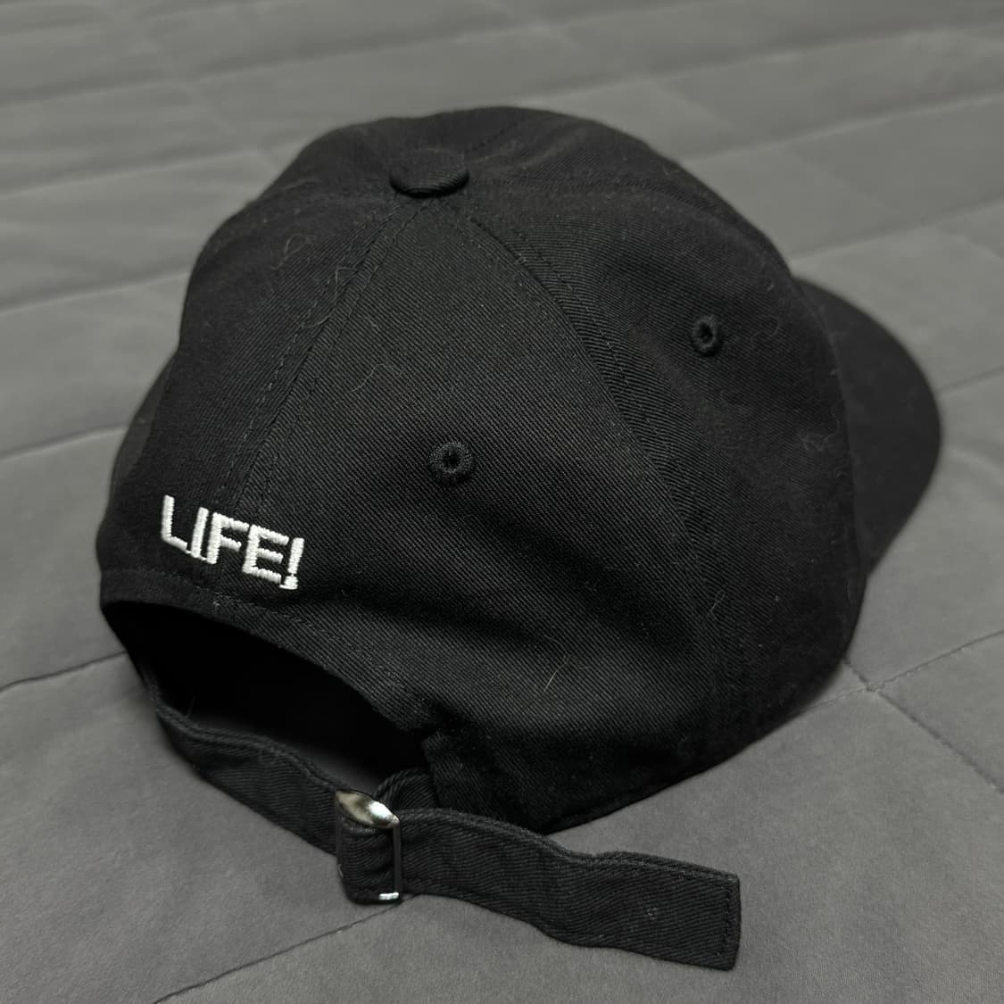 자우림 LIFE! 콘서트 MD 볼캡 모자 블랙 새상품 상품이미지2