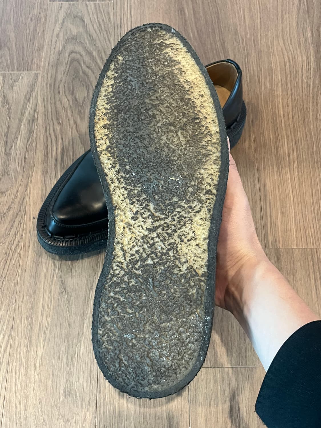 꼼데가르송 조지콕스 더블몽크 스트랩 슈즈 uk8 상품이미지6