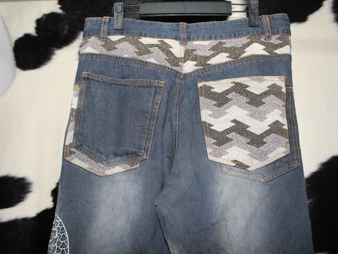 雅結 마사유Oriental Pattern Dragon wide pants 상품이미지9