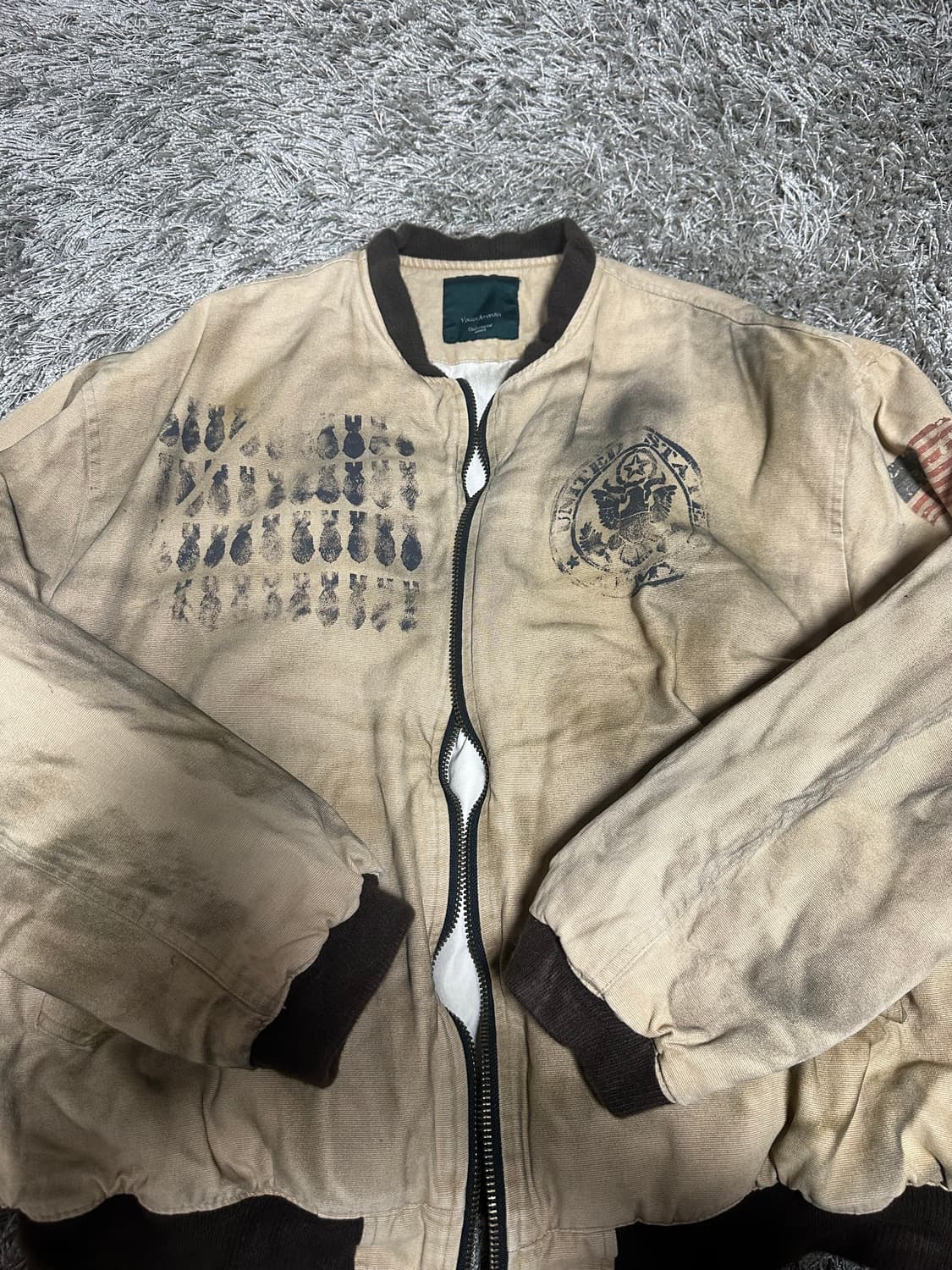 [2] 언더마이카 탑건 봄버 자켓 상품이미지2