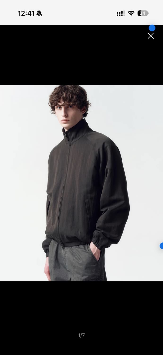 인사일런스 애시드 래글런 블루종 L 상품이미지1