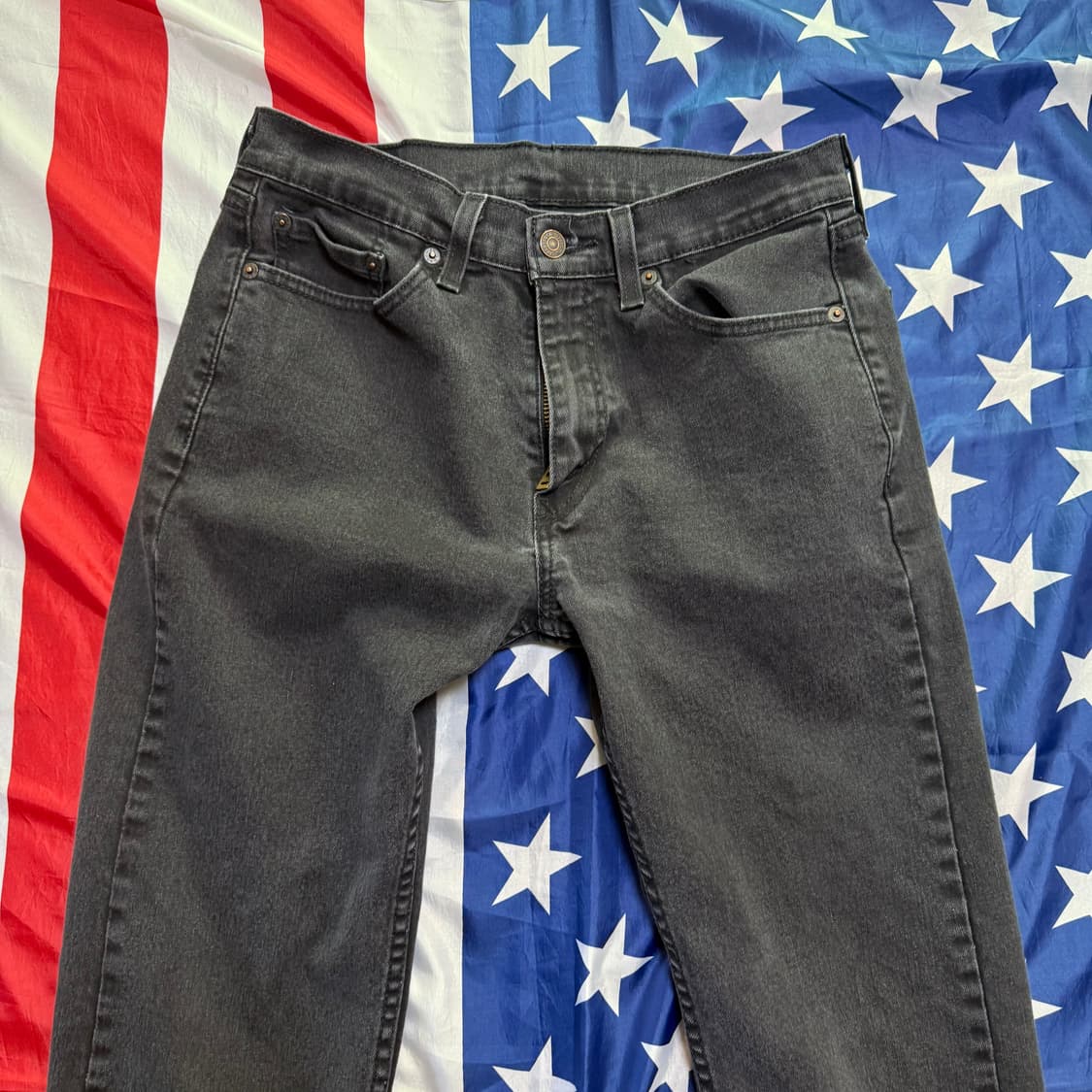 levi's 505 리바이스 505 데님 블랙진 30x32 -23 상품이미지2