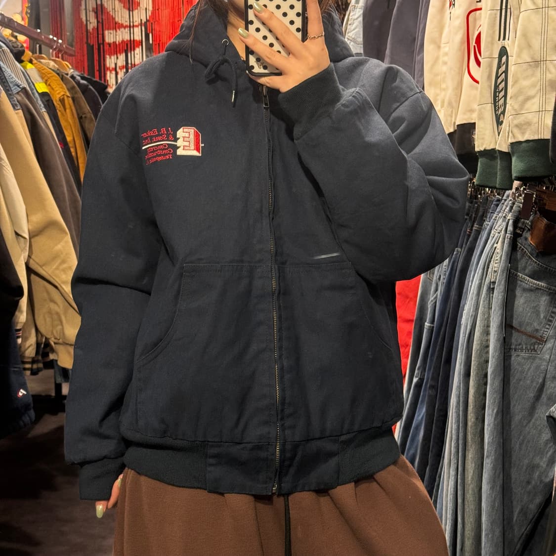 [IM] 빈티지 워크후드자켓 상품이미지1