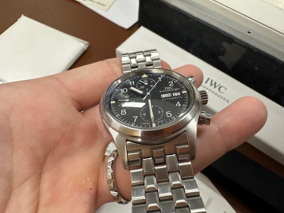 IWC 파일럿 크로노그래프 iwc3706 상품이미지7