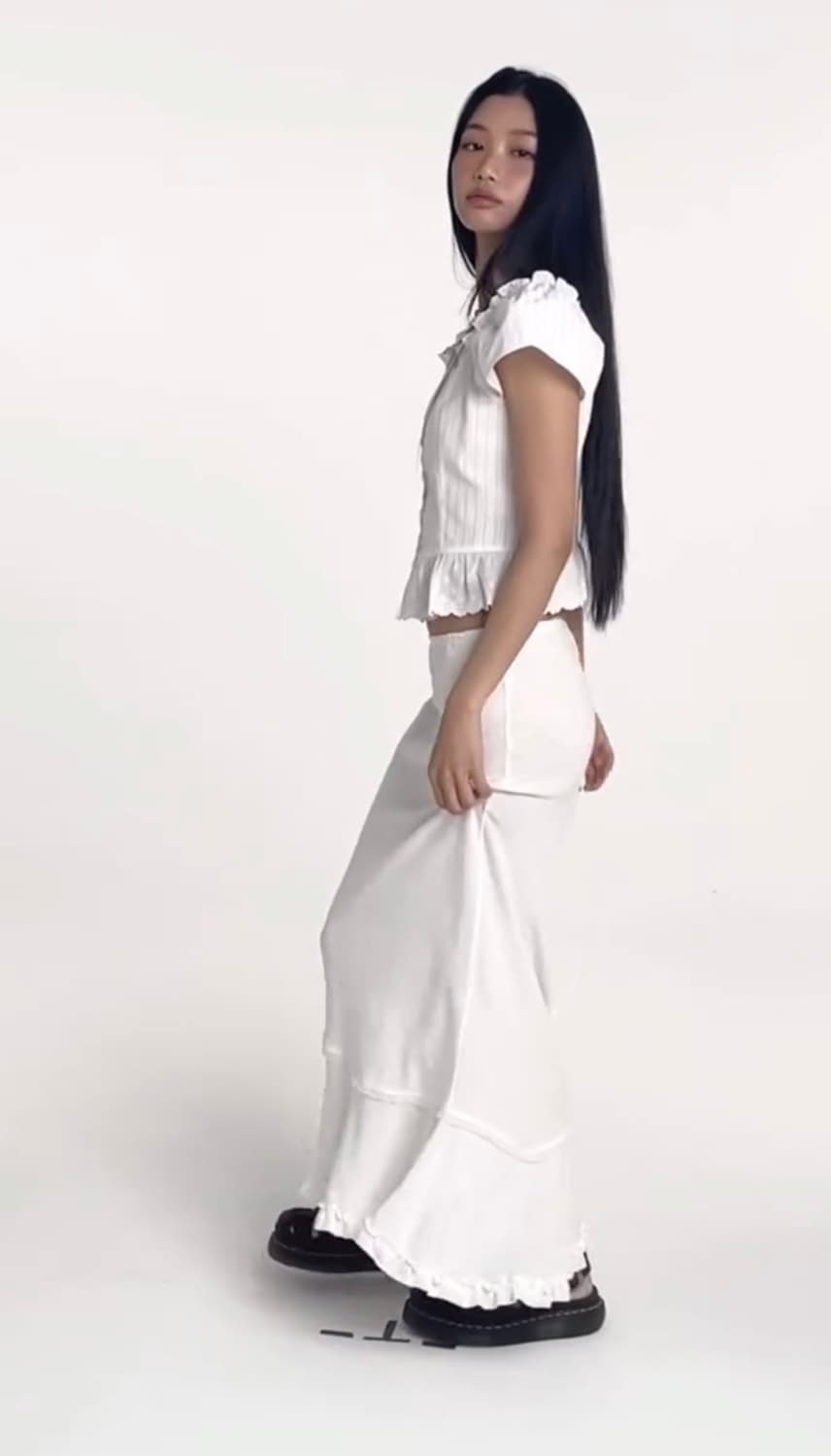 (새상품/네고가능) 루루서울 컨트리 송 블라우스 팝니다 상품이미지3