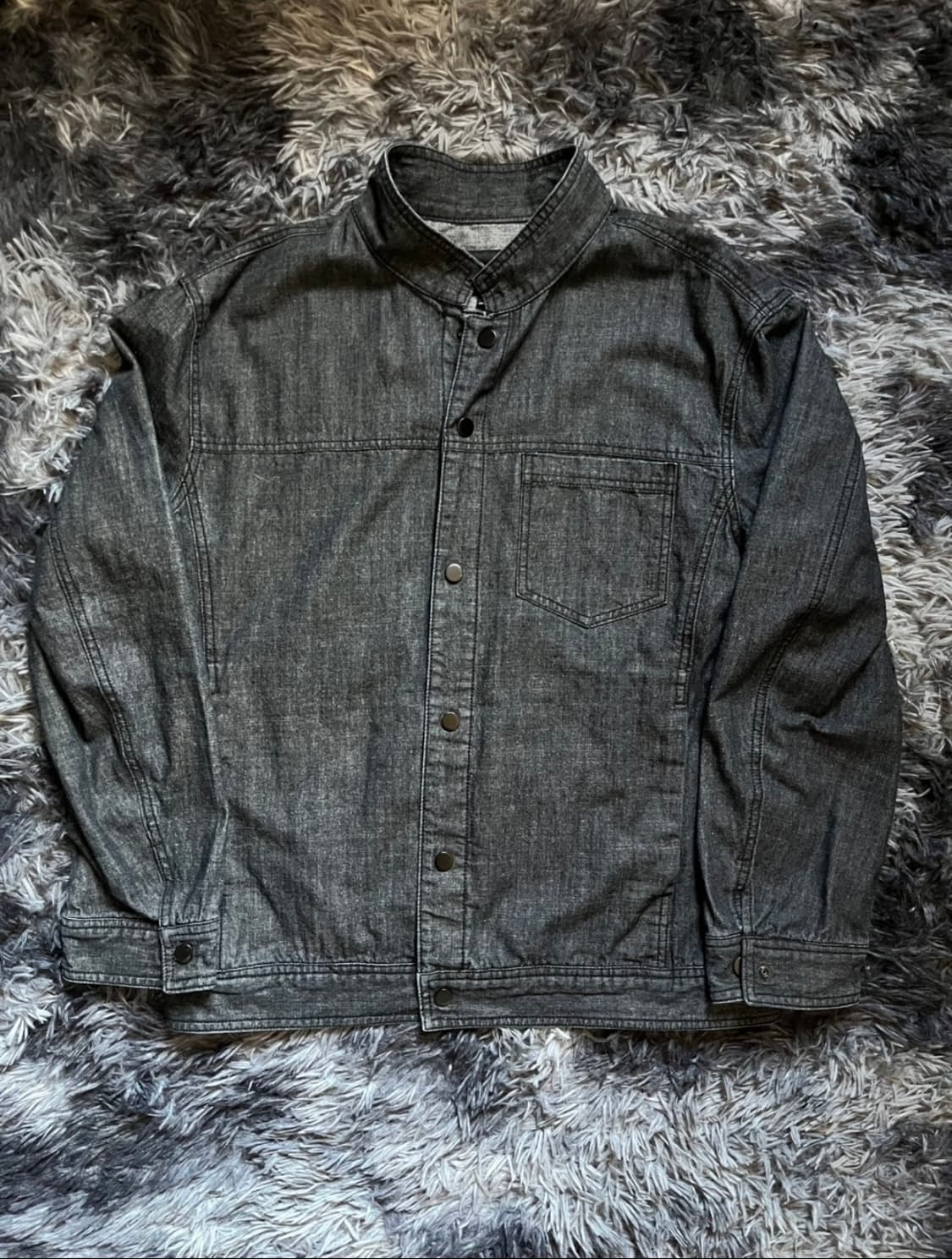 스파오 데님 흑청 자켓 상품이미지1