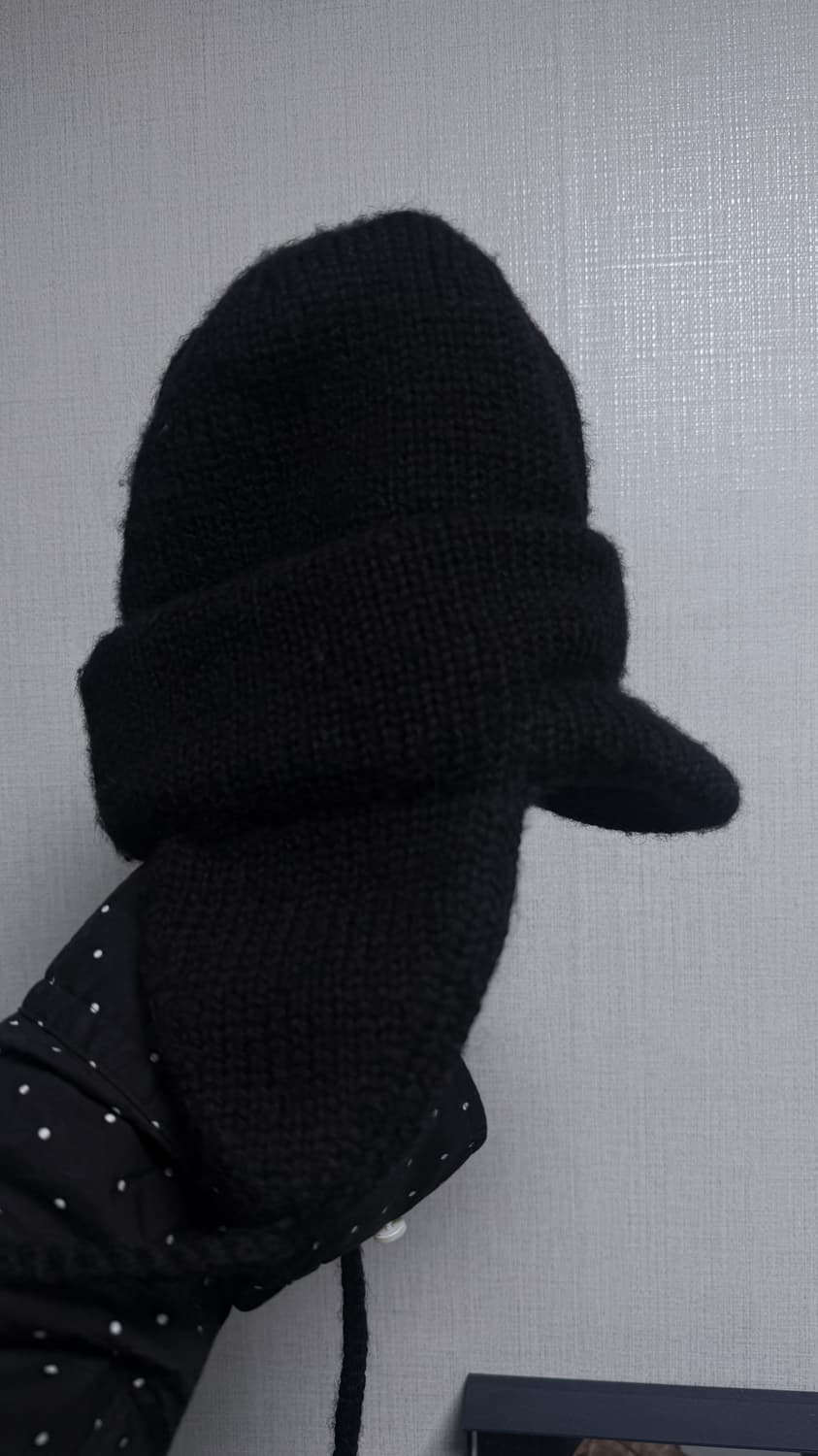 넘버나인 08aw 이어플랩 니트캡  상품이미지3