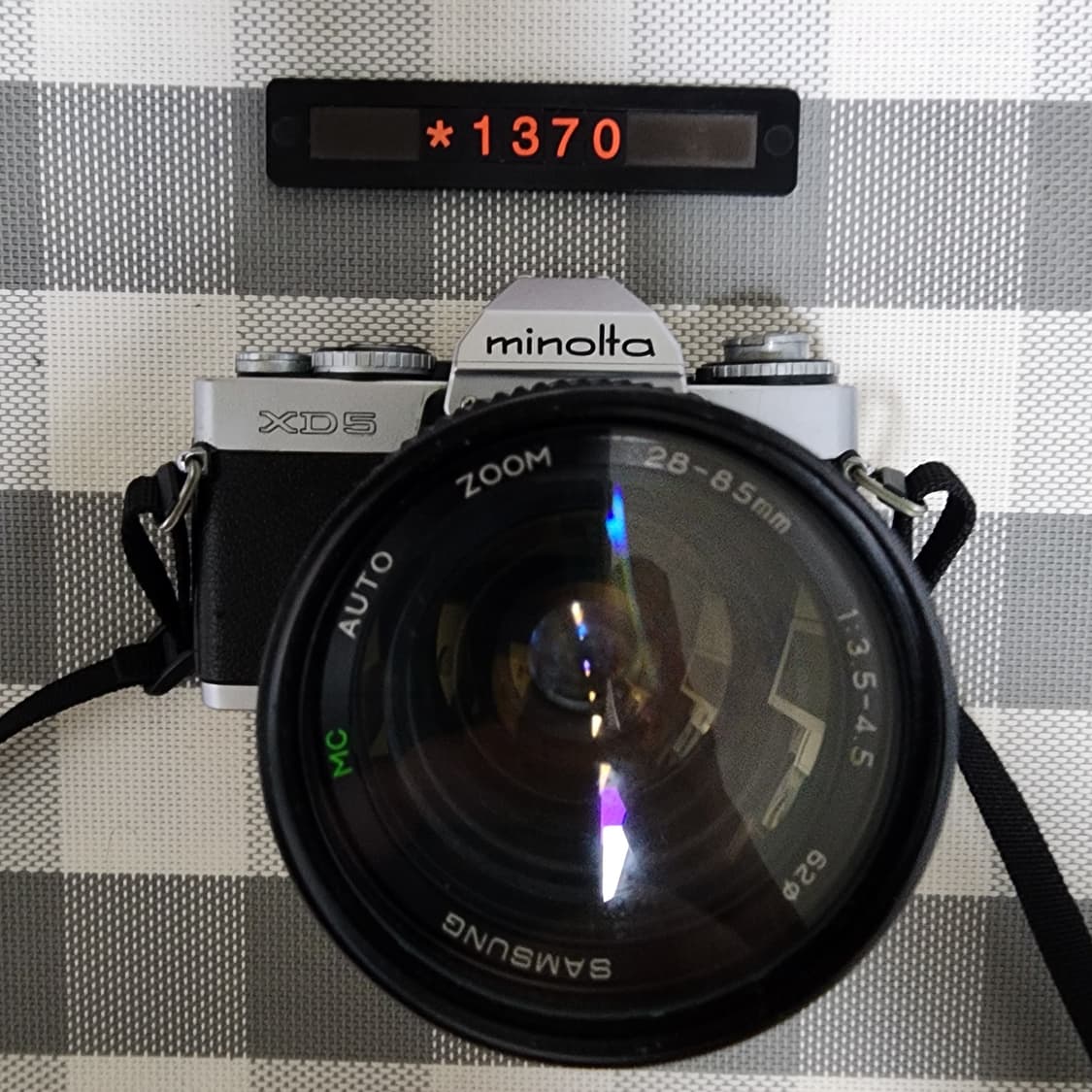 미놀타 XD-5 필름카메라 28-85 줌렌즈 장착 상품이미지1