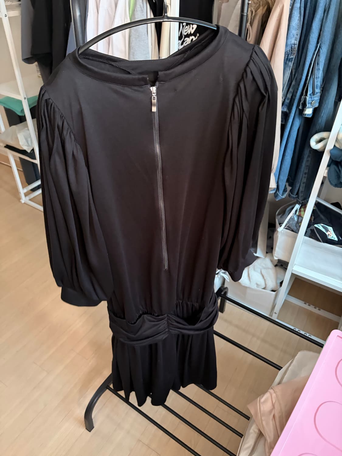 에옹쓰 아르누보 원피스 블랙 상품이미지3