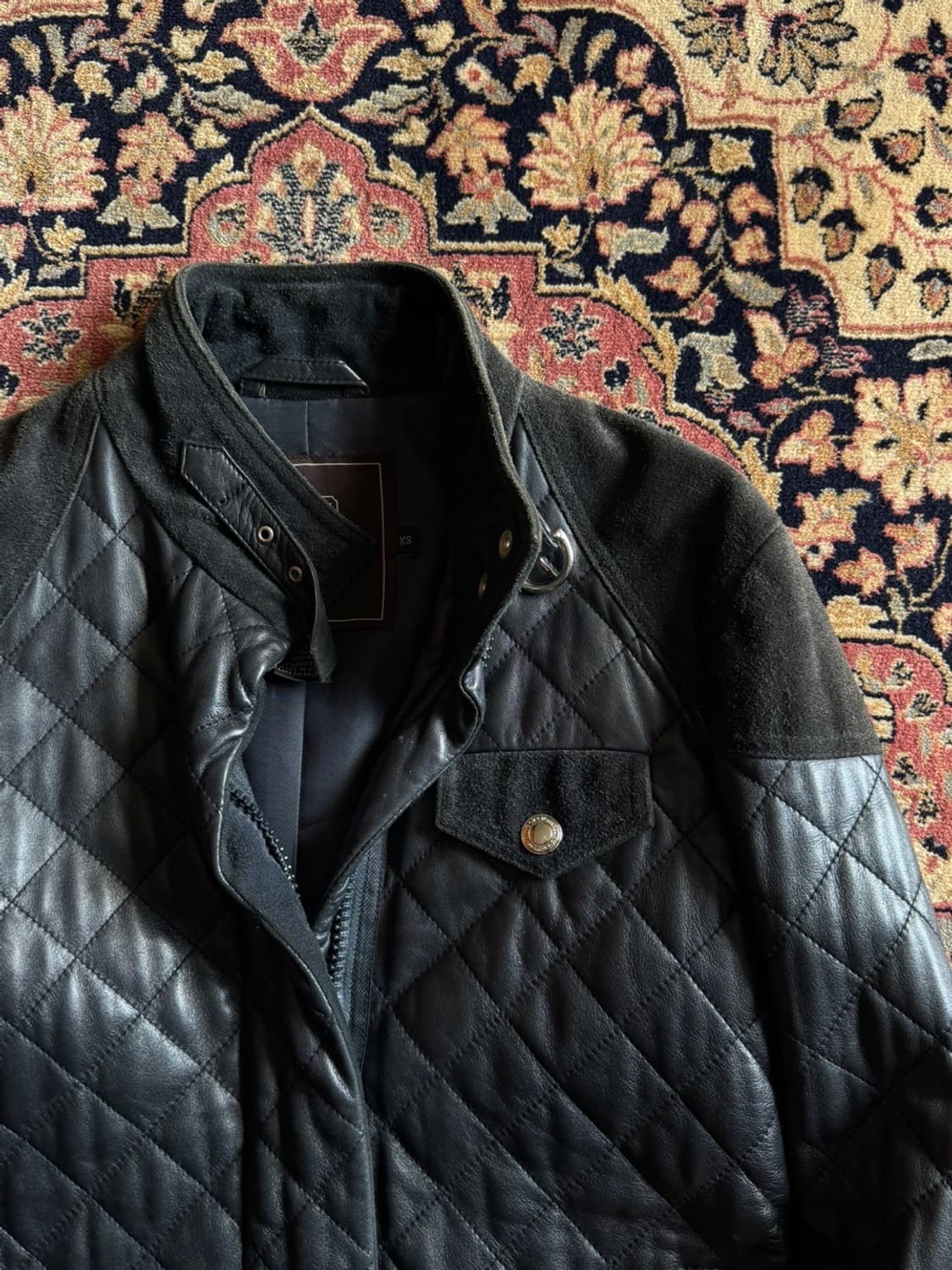 코치 램스킨 스웨이드 레더 아웃도어 자켓 55~66 상품이미지3