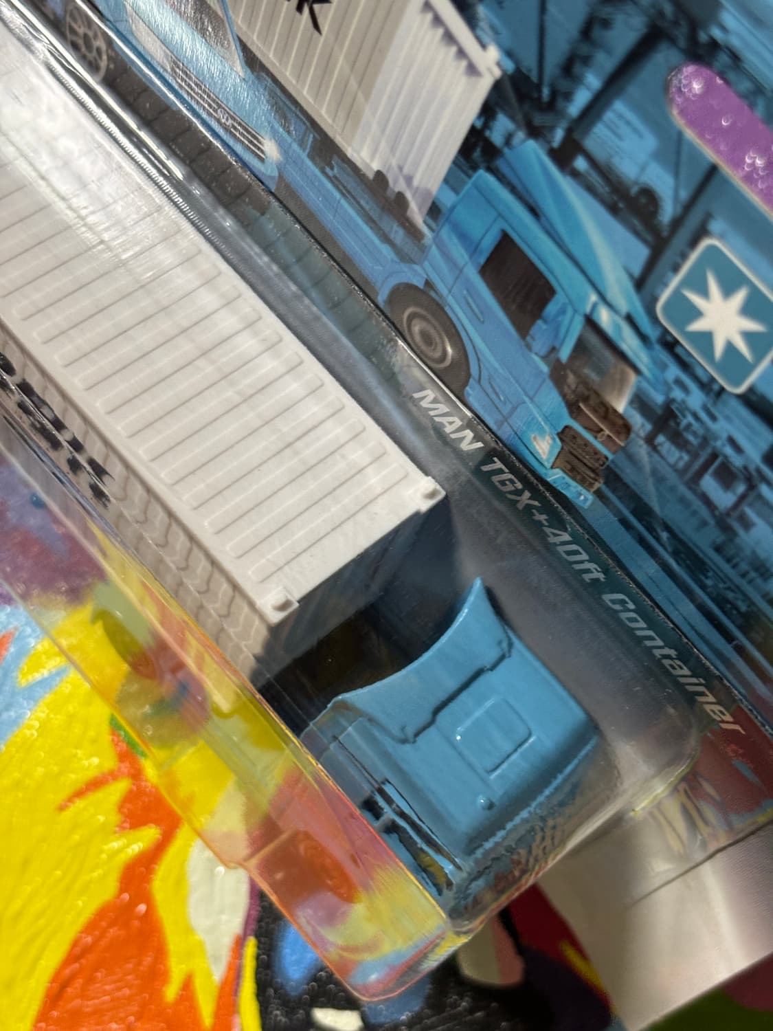 미개봉) 머스크 40피트 컨테이너 트럭 다이캐스트 마조렛 인테리어 소품 상품이미지10