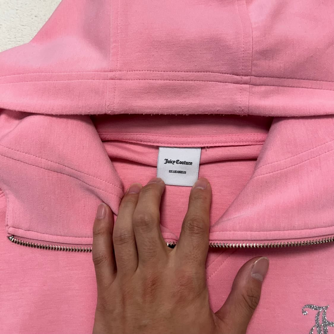 Juicy Couture pink hood zip-up 상품이미지7