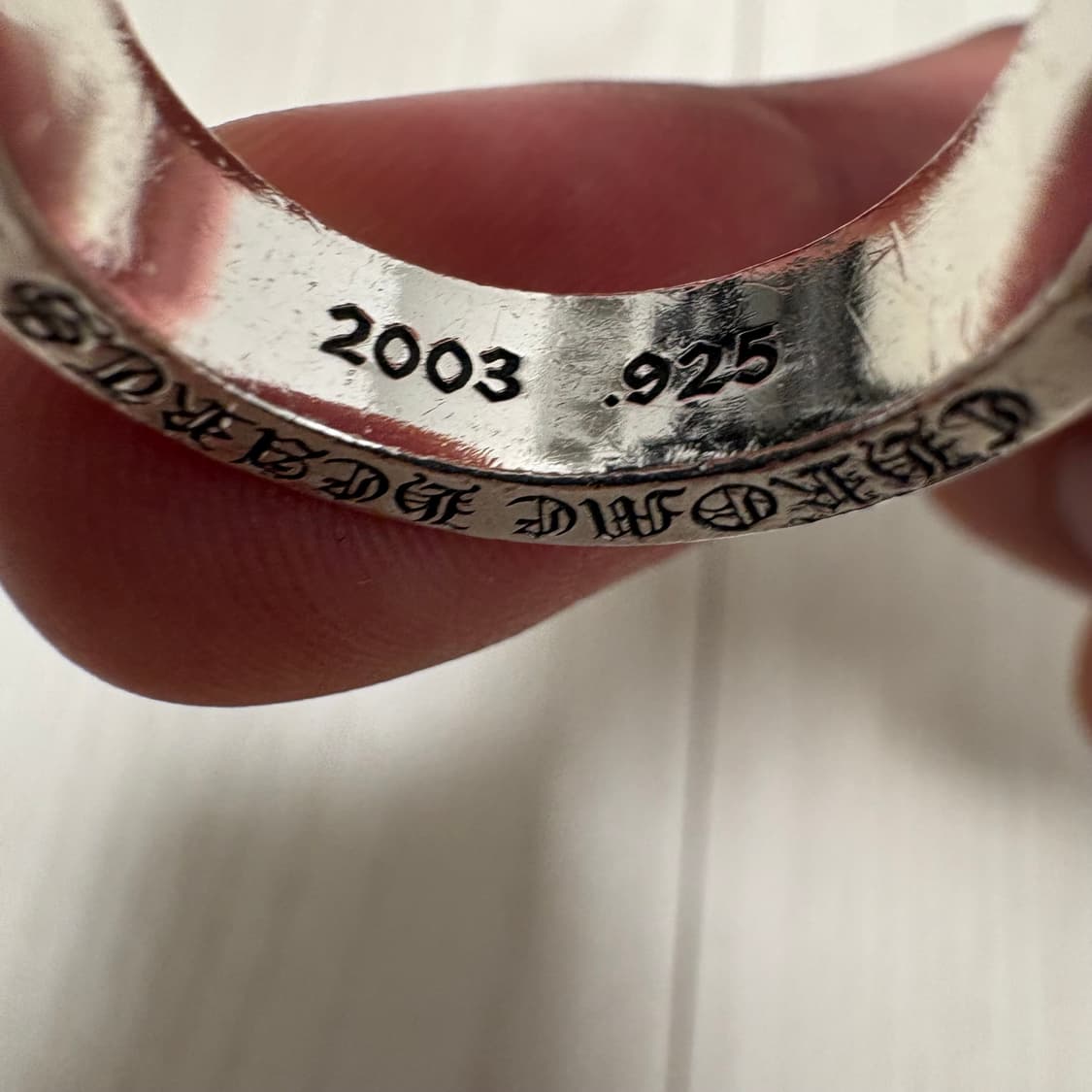 크롬하츠 포에버링 us7.5 상품이미지4