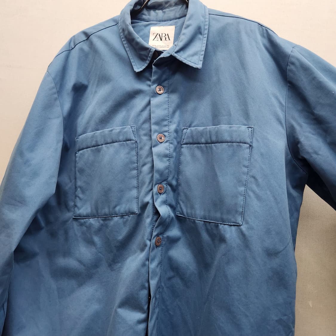 자라 빅 투포켓 셔츠형 자켓 XL 상품이미지2