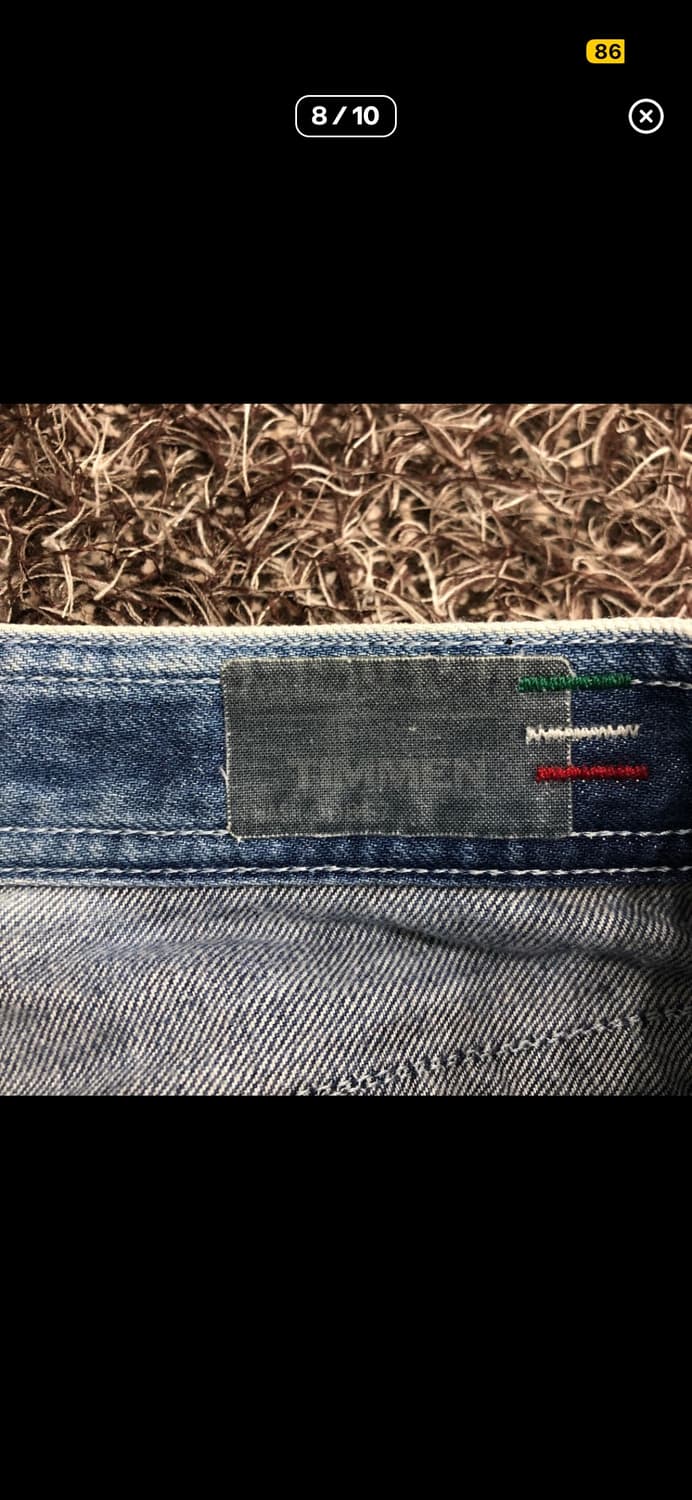 디젤 Timmen 디스 워싱 데님 팬츠 상품이미지8